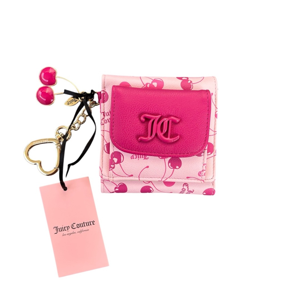 Juicy Couture Pink Cherry on Top Wallet